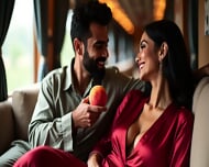 Behen Ki Chudai Train Me