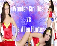 Wonder Girl vs Alien Hunter
