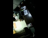 Cctv office cam sex mms