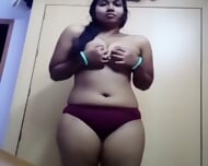 Telugu Aunty Stripping