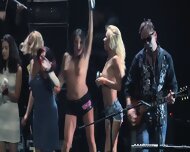 - (topless girls)