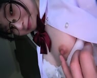 A Plain Girl With Glasses, But On Her Secret Account She Was A Devilish Girl Who Was Driven To Ecstasy