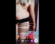 Aparna tamil Kerala Kanada Showing Boobs, Pussy & Asshole and Fingering on Tango Live