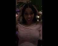 CardiB No Bra