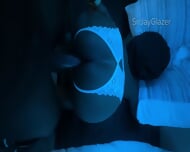 3AM Amateur Ebony Cheating - BBC Doggystyle POV Backshots