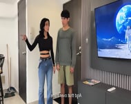 I Help A Cute Unknown Girl With Her New Motorcycle And Find An Excuse To Fuck Her In My Apartment