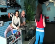 Ashton Pierce - Strip For A Tip Slowmotion (christy West) Legging