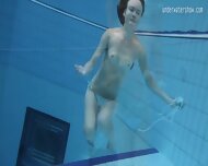 Watch them hotties swim naked in the pool