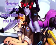 Widowmaker's Anal Challenge  \Futa Hentai Anal JOI/ Pt.2