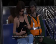 The East Block: Girl Jerks Off Construction Worker In The Train And Sends Pics To Her Cuck Boyfriend Ep 17