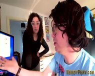 Tricked brit facialized by dirty cumshot