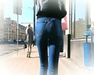 Candid ass teen street beurrette sh