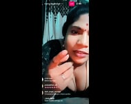 Tamil aunty thangam aka mukta valli instagram exclusive photos and live video