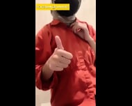 Baby ica hijab live show