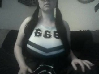 666 bitch cums