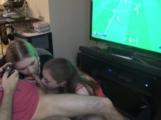 Blowjob Sandwich + FIFA (Spanish)