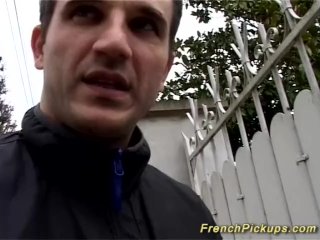 french teen picked up for first anal