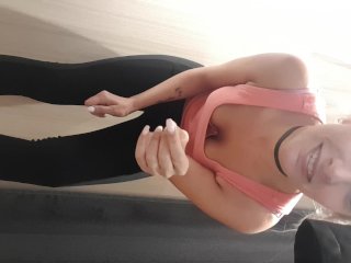 changing room dildo play