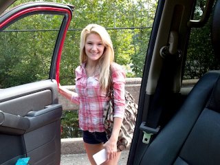 NubilesPorn - College Freshmen Fucks For A Ride