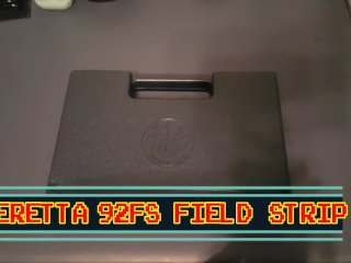 BERETTA 92 FS FIELD STRIP