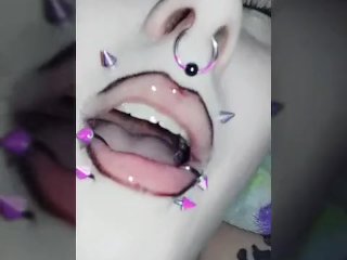 Princess Kitty wants to make step-dads cock cum