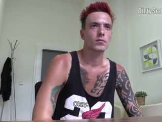 DIRTY SCOUT 141 -  Tattooed Punk Gets A Good Sum Of Cash To Get Ass Fucked By An Agent