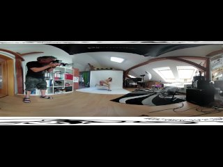 Antonia Sainz 05 - Backstage before masturbation video 3DVR 360 UP-DOWN