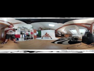 Superbabe ornella morgan 3DVR360 backstage video before masturbation record