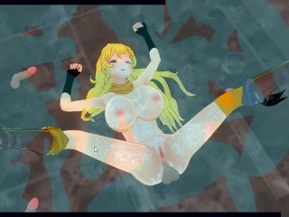 [CM3D2] - RWBY Hentai, Surprise Gangbang For Cumdump Yang