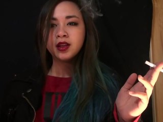 Smoking Fetish Girl Ashes on You - MissDeeNicotine
