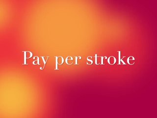 pay per stroke