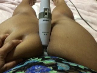 4K ASMR: Chubby Teen Orgasms From Toy