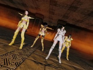 Elder Scrolls V Skyrim mmd Dance Crying (saint ver)