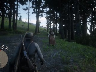 Cowboy fucks everything he see's with his manly steed