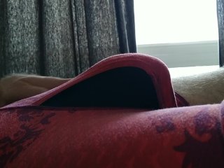 Horny dad cums on his underwear