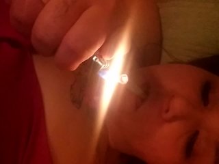 SMOKING OR SMOKERS FETISH: Capri loves to smoke.