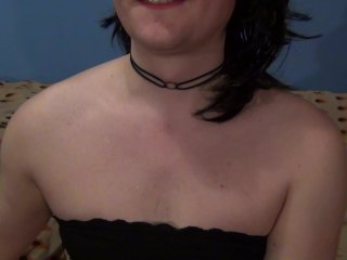 trap ASMR sucking a small but fast Dildo and anal