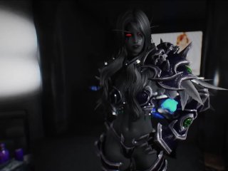 skyrim World of Warcraft Sylvanas's porn action