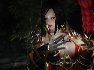 skyrim werewolf and armor porn