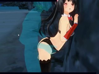 [CM3D2] - Date A Live Hentai, Kurumi Tokisaki Dominated In All Her Holes