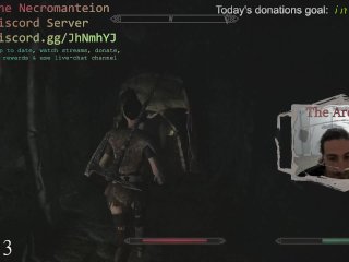 Sexrim Episode 13 - Clearing a Dungeon / Playing Skyrim with sex mods
