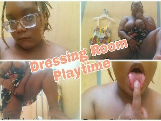 Playing in the Walmart Dressing Room