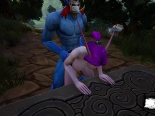 Whorecraft Lewd Red Riding Hoof part 4