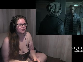 BBW Nerdy Gamer Plays Until Dawn Part 2