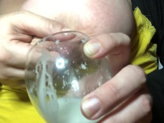 Lactating MILF Quenches Your Thirst