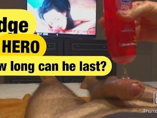 Julia plays Cock Hero (EDGE hero). How long can you last?