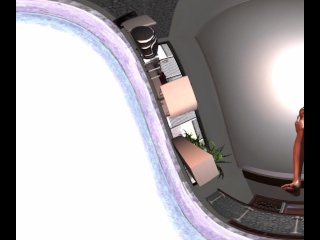 VR 360 Humilation Under Her Feet JOI
