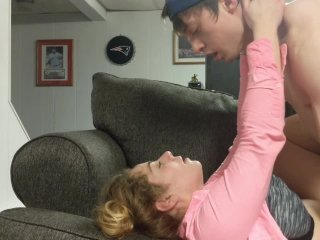 She Tricks Him and Held Down at Last Second For CREAMPIE - Heather Kane