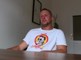 DIRTY SCOUT 200 -  Buff Muscular Man Needs To Ride That Cock For That Job