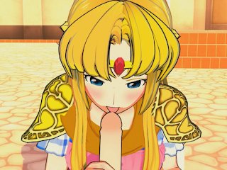 Zelda Sucks Your Dick Then Rides It